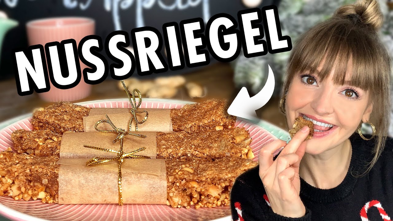 Spekulatius Nussriegel selber machen - Gesund | Vegan -  Lust auf Weihnachtskekse, aber gesund?