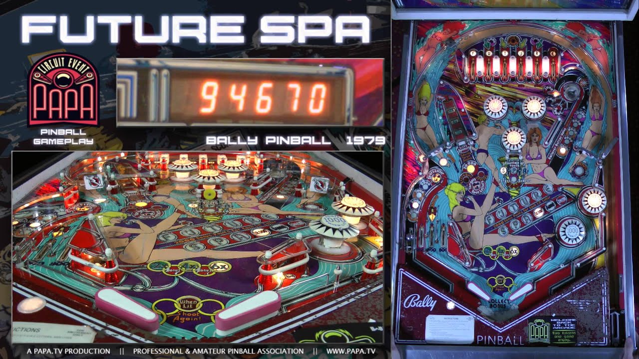Future Spa Pinball Gameplay