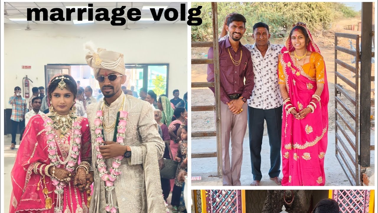 Bhai na marriage no Volg full moj 😊🫂