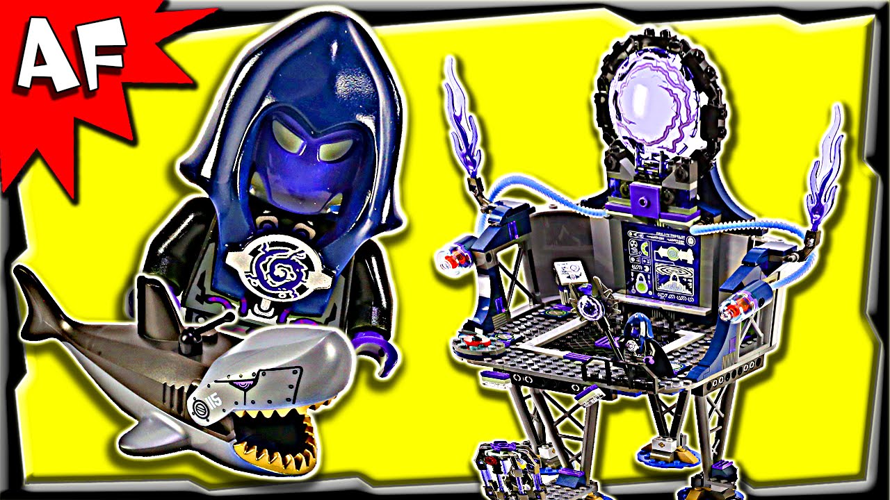 Lego Ultra Agents ANTIMATTER's Portal Hideout 70172 Stop Motion Build Review