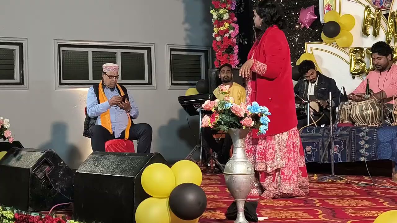 //COVER BY TERE SANG PYAR MEN, SINGAR KANCHAN PANDAY // LIVE SHOW HOTEL THE GREAT MITH  PAWAN TATUAR