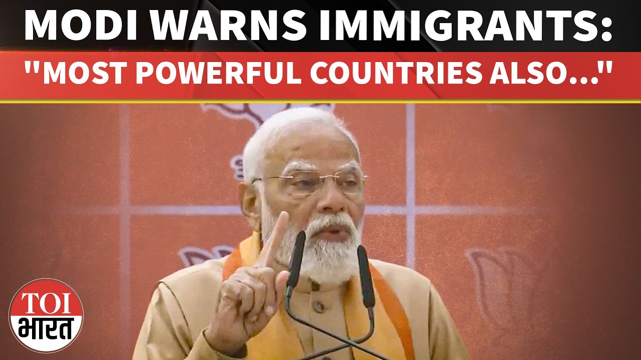 ‘Expose Them to Public’: PM Modi Slams Parties Protecting Illegal Immigrants