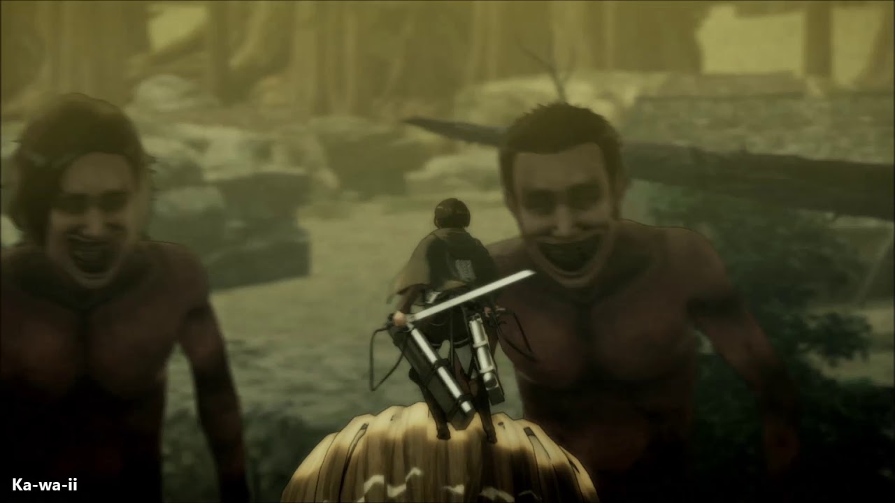 [GMV] Attack on Titan 2 -  Numb [Nightcore]