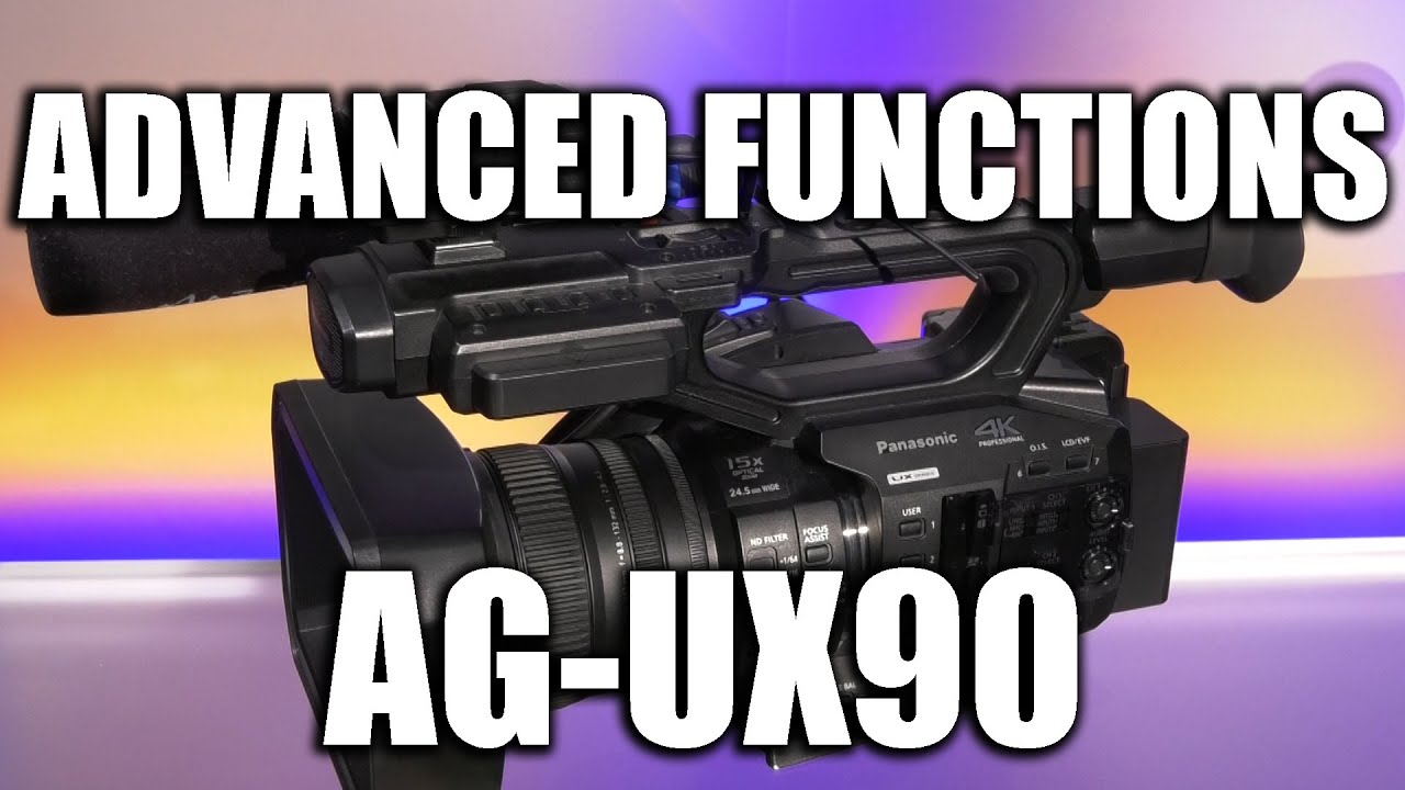 Panasonic AG-UX90: Расширенные функции