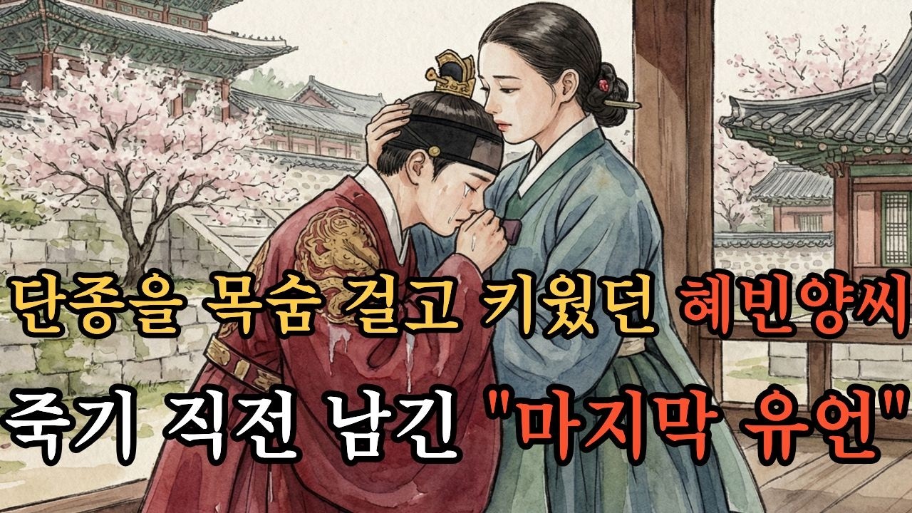 [한국사 역사] 왕과 사는 남자, 단종을 목숨 걸고 키웠던 혜빈양씨, 죽기 직전 남긴 마지막 유언, #혜빈양씨 #단종 #세조 #계유정난 #세종대왕 #사육신 #세조 #수양대군