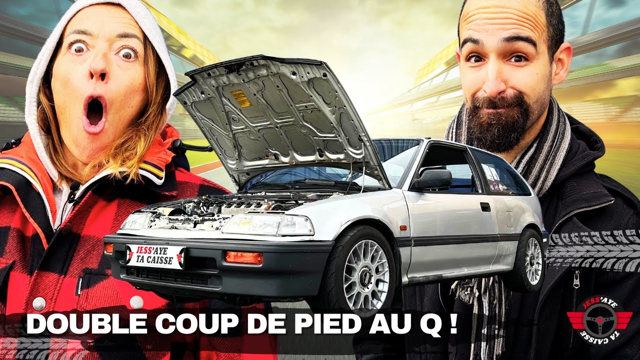 🚨IL A CRÉÉ UNE HONDA CIVIC QUI N'EXISTE PAS : 4RM, TURBO → DOUBLE COUP DE PIED AU Q 🚀