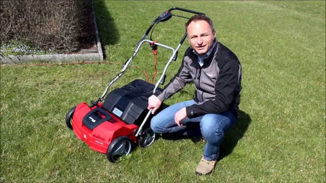 Schulungsvideo Einhell Elektro-Vertikutierer-L&uuml;fter GE-SA 1640