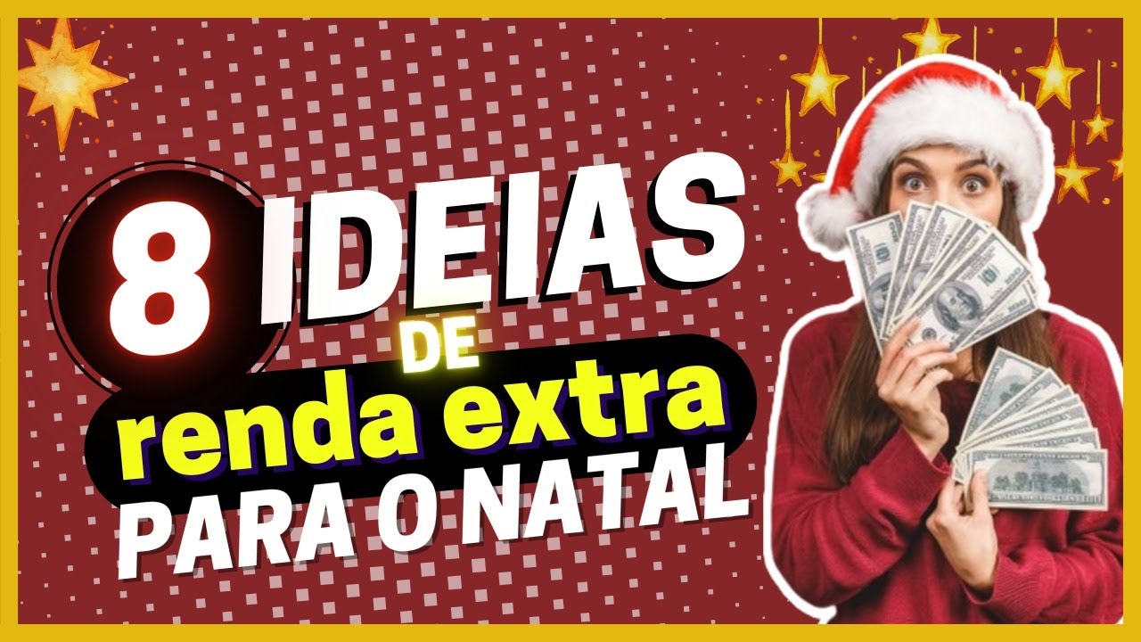8 Ideias de Renda Extra para o Natal 🎄💰 [Melhores Ideias Lucrativas para o Natal]