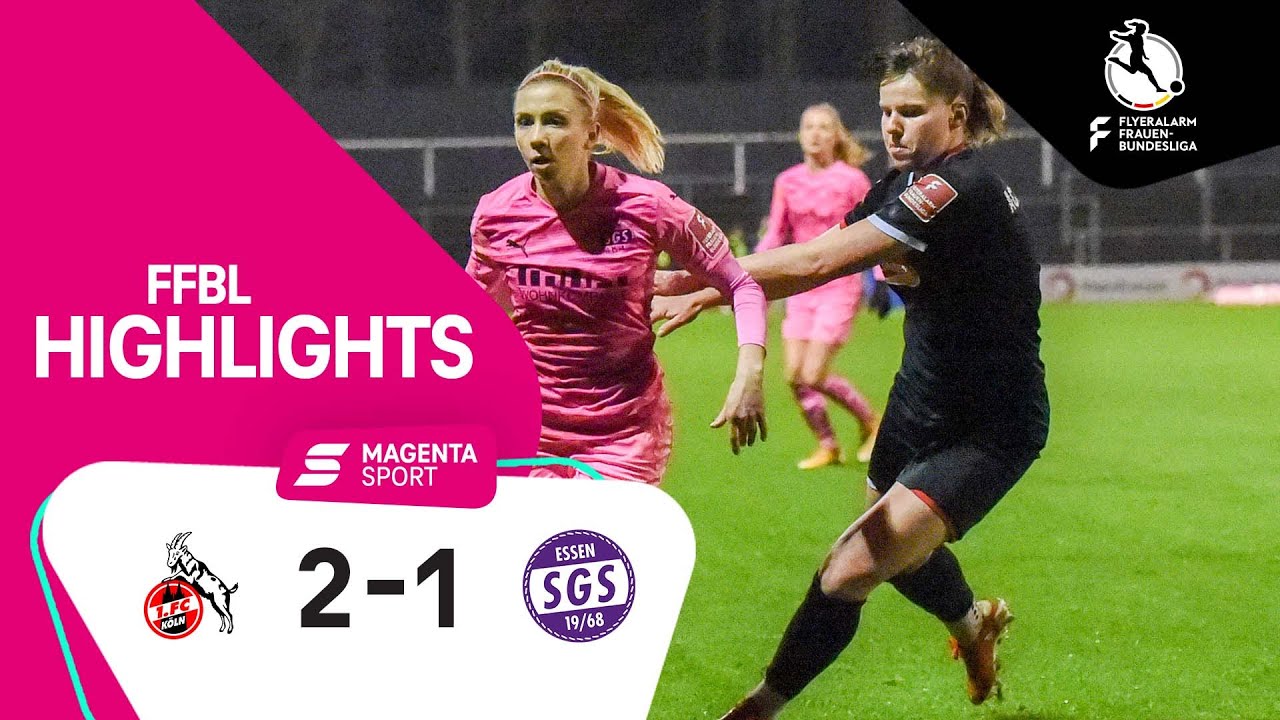 1. FC Köln - SGS Essen | 12. Spieltag, 2021/2022 | MAGENTA SPORT
