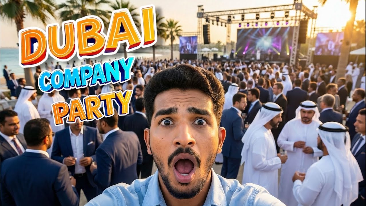 “OFFICE PARTY IN DUBAI 🇦🇪| INSIDE LUXURY RESORT 😱🔥 | AFTAB HUSSAIN VLOGS