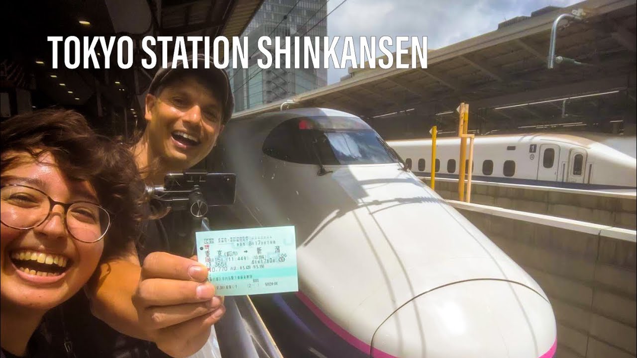 Tokyo Station Joetsu Shinkansen to Niigata