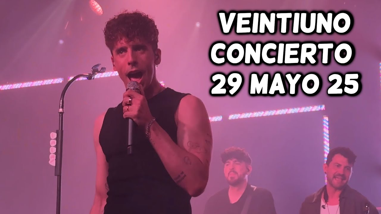 VEINTIUNO Concierto en La Riviera Madrid | 29 Mayo 2025 Invitados Despistaos, Enol y Suu
