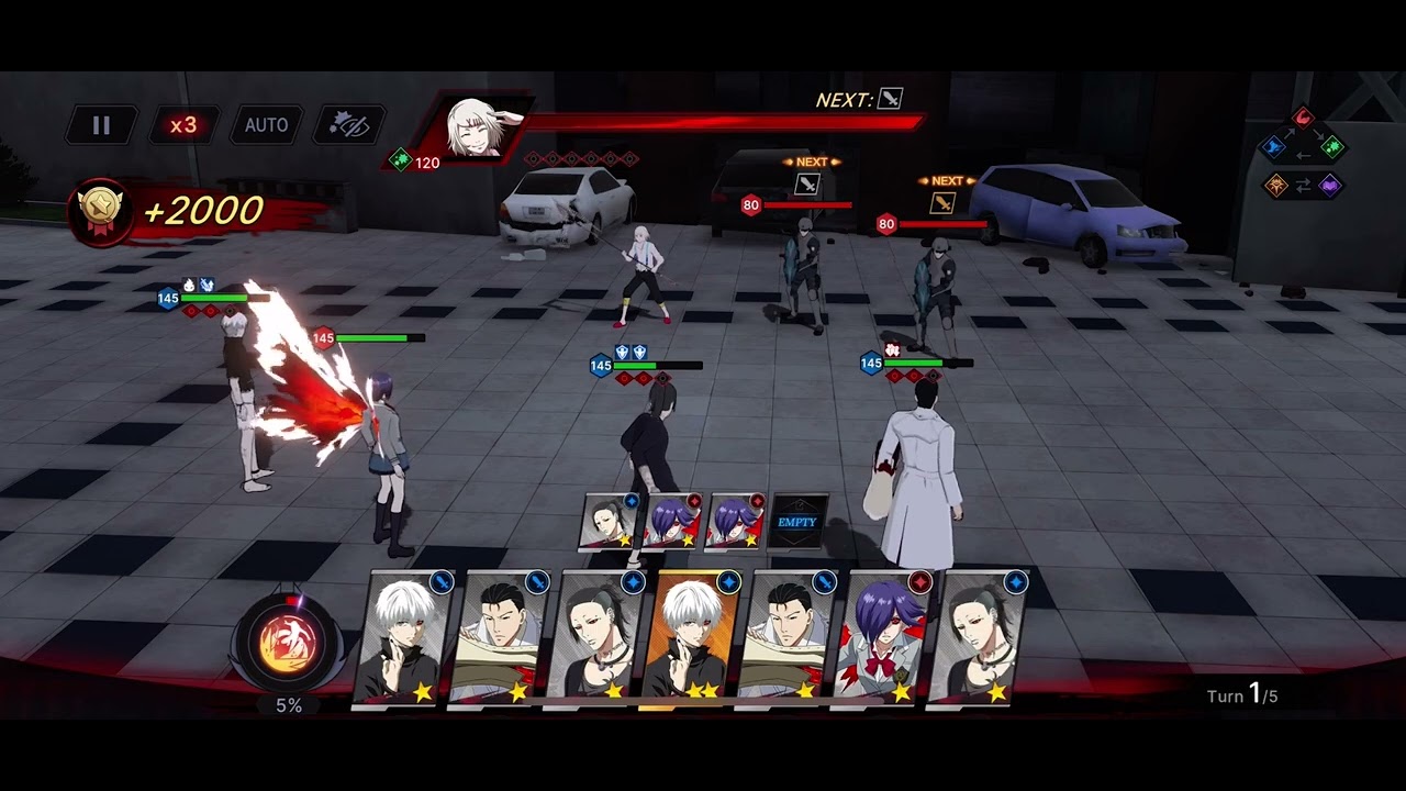 How to maximise weekly challenge points Tokyo ghoul break the chains