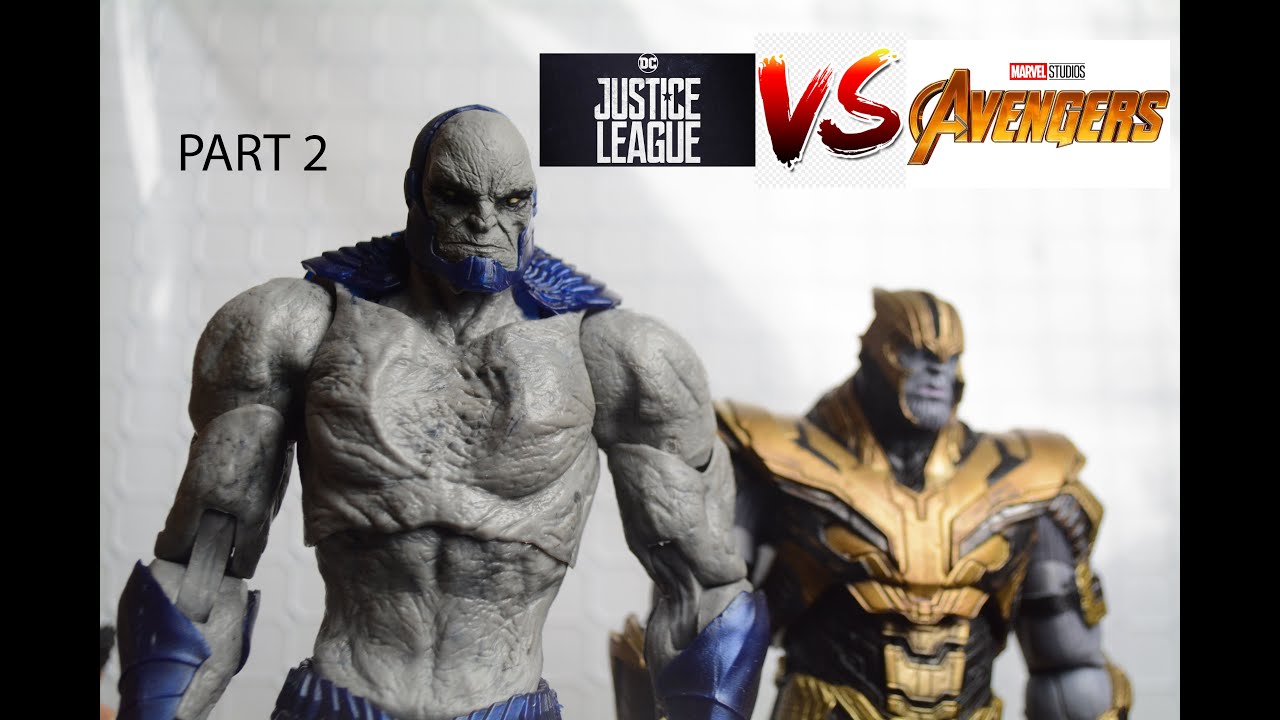 Avengers Vs. Justice League part 2 Stop Motion