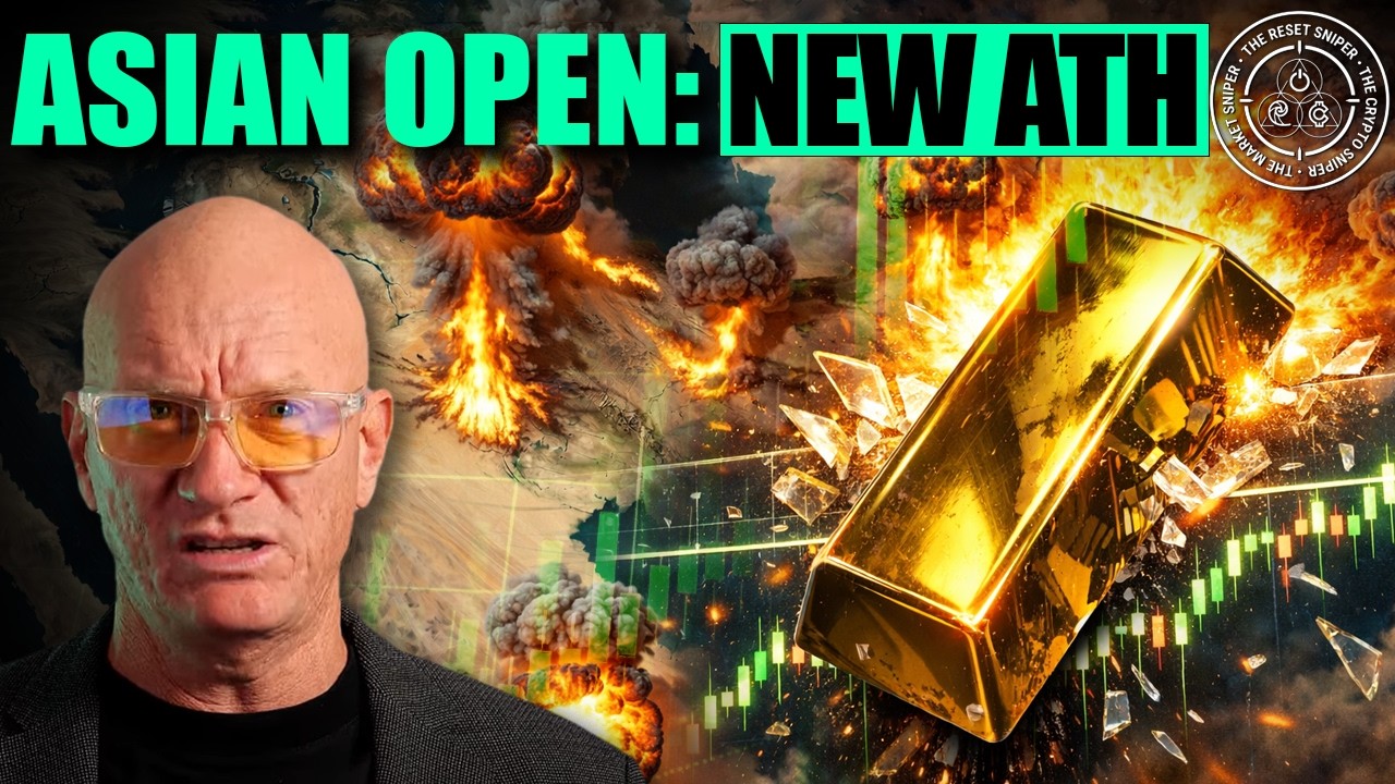 Iran & Why Gold makes a new high on the Asian Sunday Open, Silver will be following!