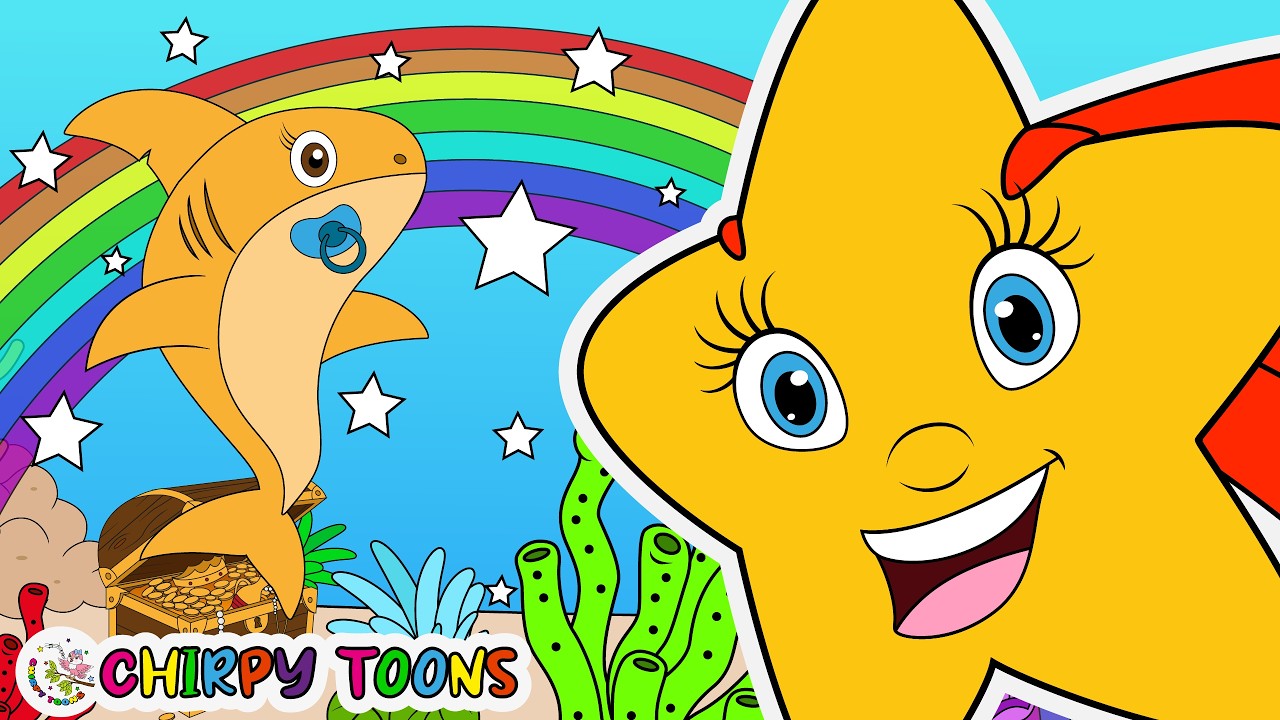 Twinkle Twinkle Little Star + Baby Shark - Nursery Rhymes & Kids Songs | Baby Shark Doo Doo Doo Doo