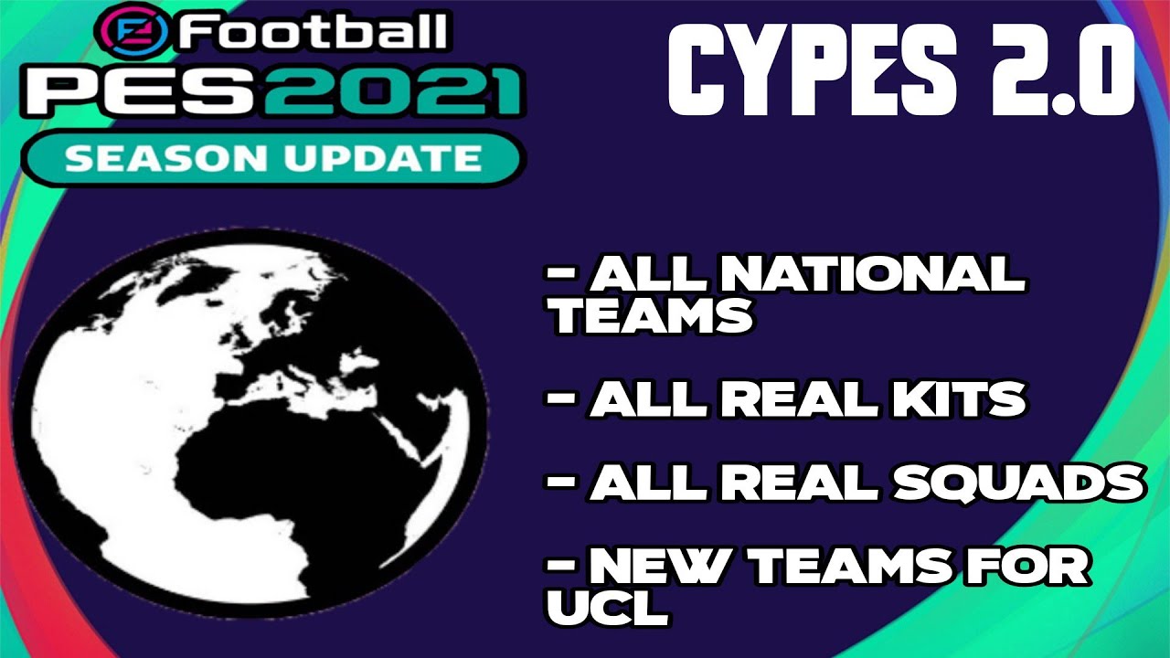 PES 2021 National Teams Option File Tutorial (CYPES 2.0) PS4/PC