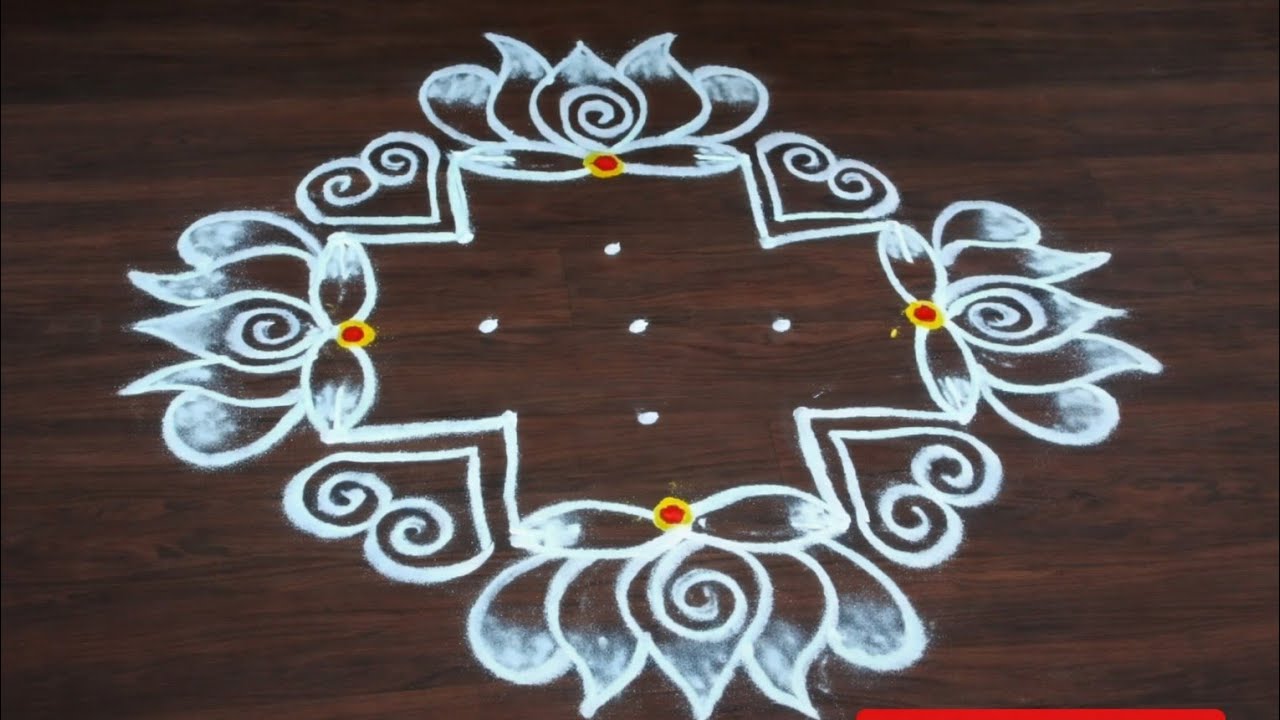 5*3dots easy muggulu|daily rangoli|festiva kolam|easy and simple rangoli muggulu|@Hari Rangoli🌹🌹🌹