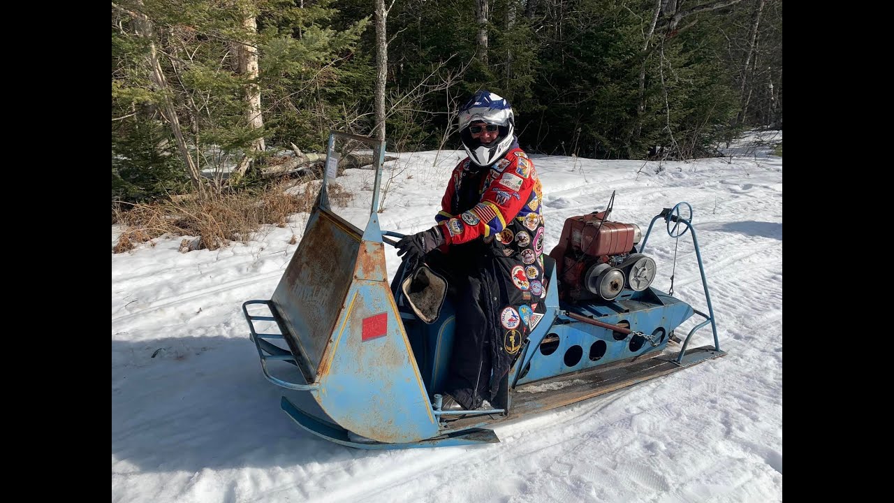 Part II   2023 100 Mile Rear Engine Snowmobile Ride   SD 480p