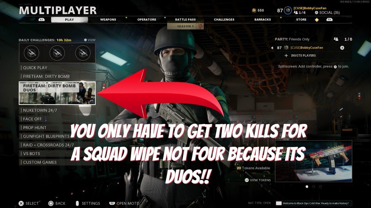 Party Patrol Trophy Best Mode To Get Your Squad Wipe Medals!!!!