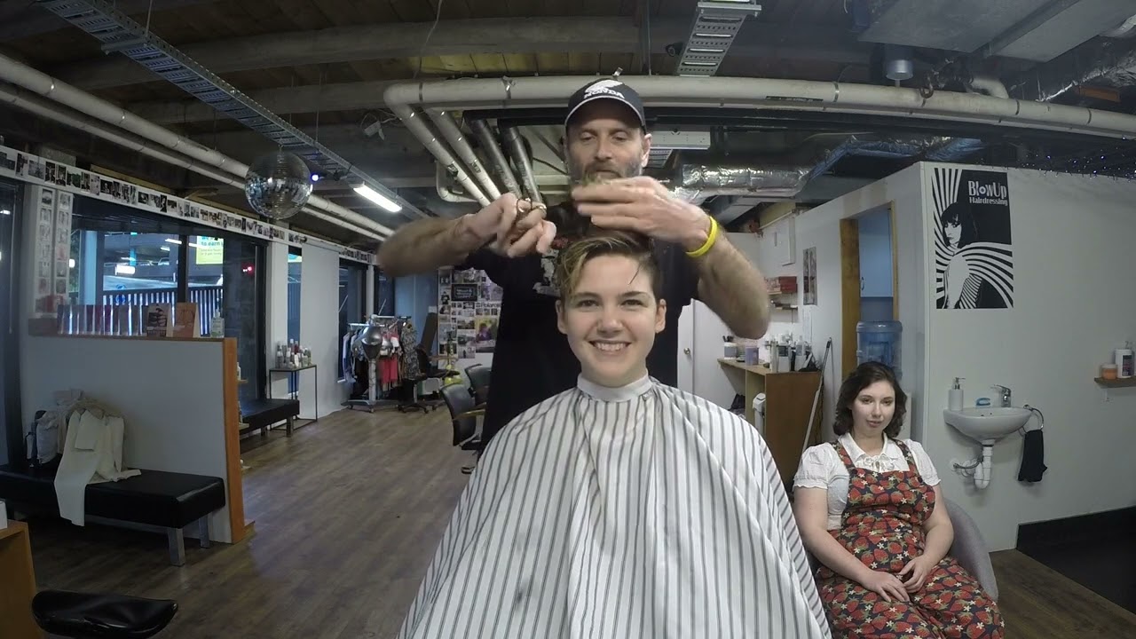 Aissa's Next Haircut... Flat Top to Shaved