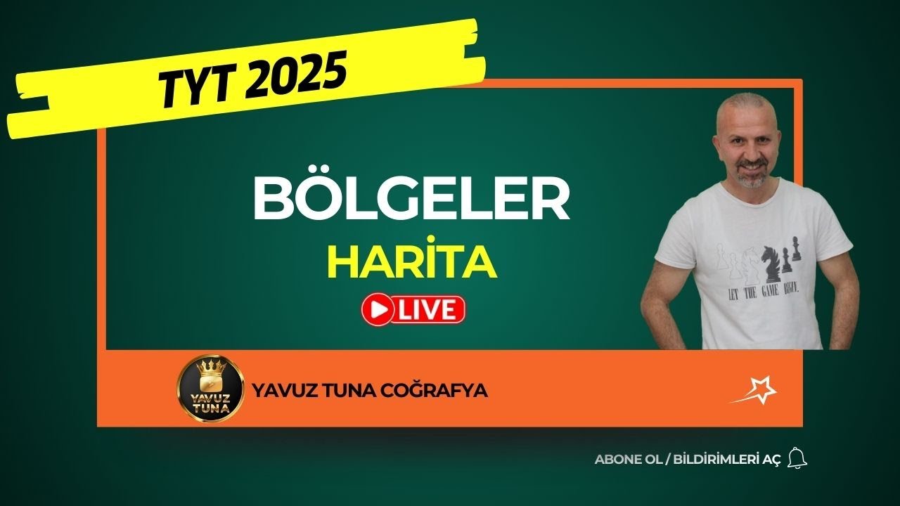 BÖLGE KAVRAMI VE BÖLGE TÜRLERİ #tytcoğrafya #yks2025 #bölgeler