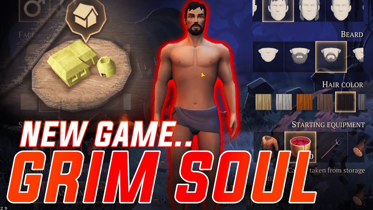 Новый старт в Grim SOUL Survival! Бесплатная игра!