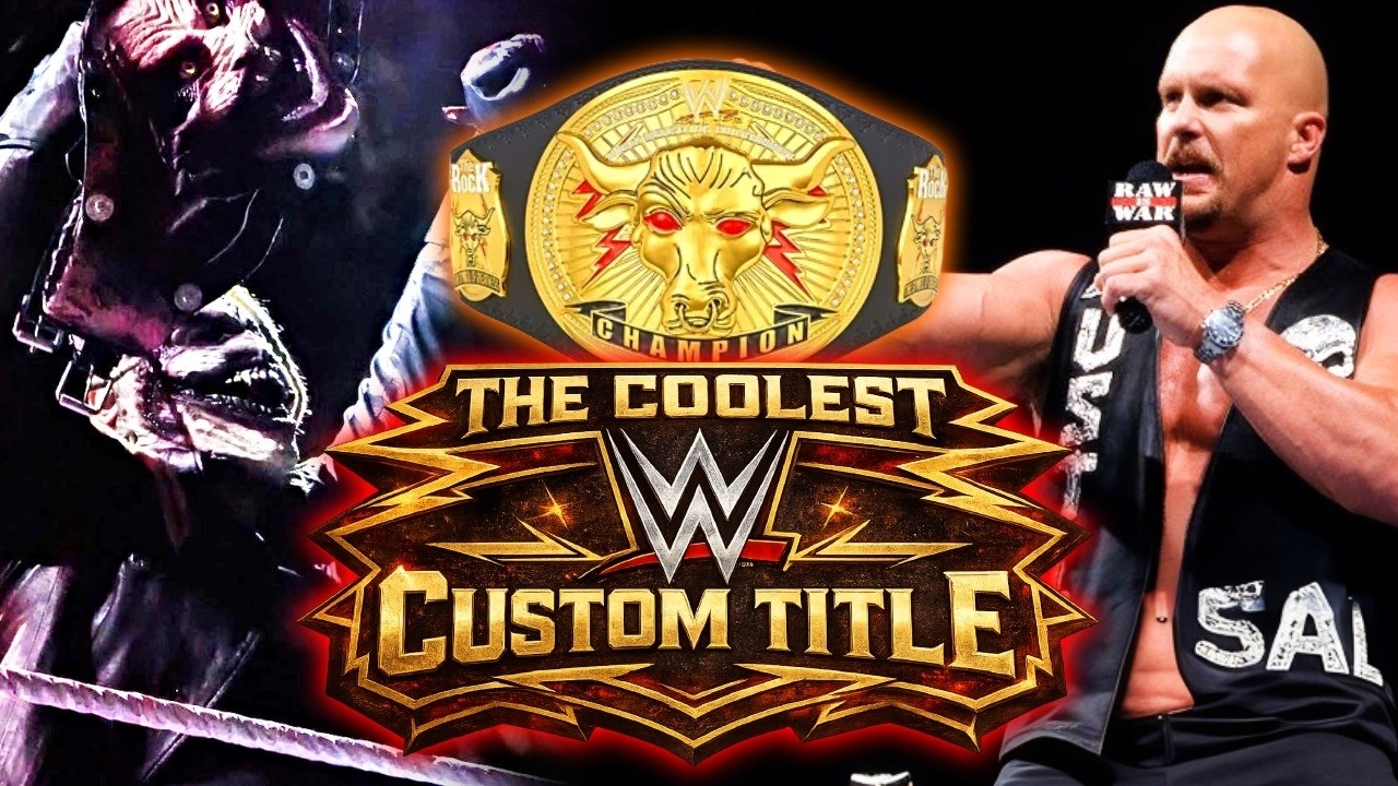 7 самых крутых кастомных чемпионских поясов в истории WWE — обзор.