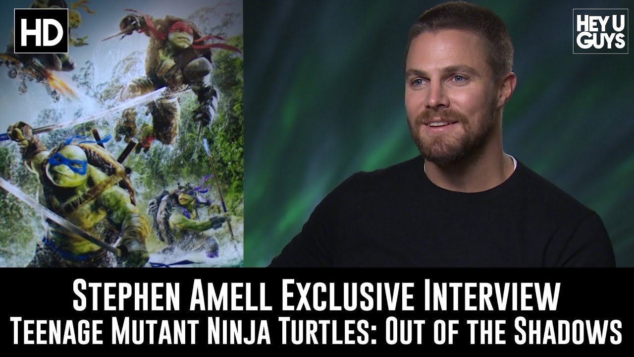 Stephen Amell Exclusive Interview - Teenage Mutant Ninja Turtles: Out of the Shadows