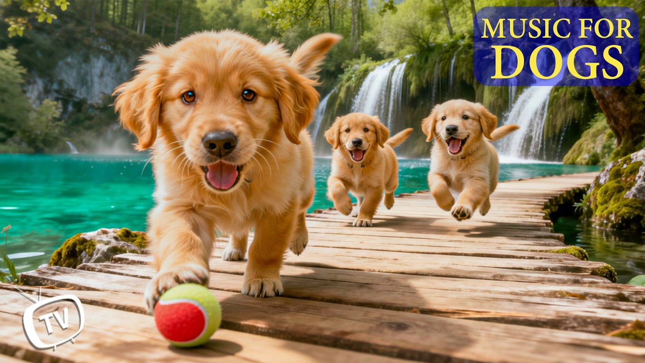 12 Hours Dog Calming Piano Music 🎧 Separation Anxiety Relief for Dogs Home Alone | Deep Sleep Aid