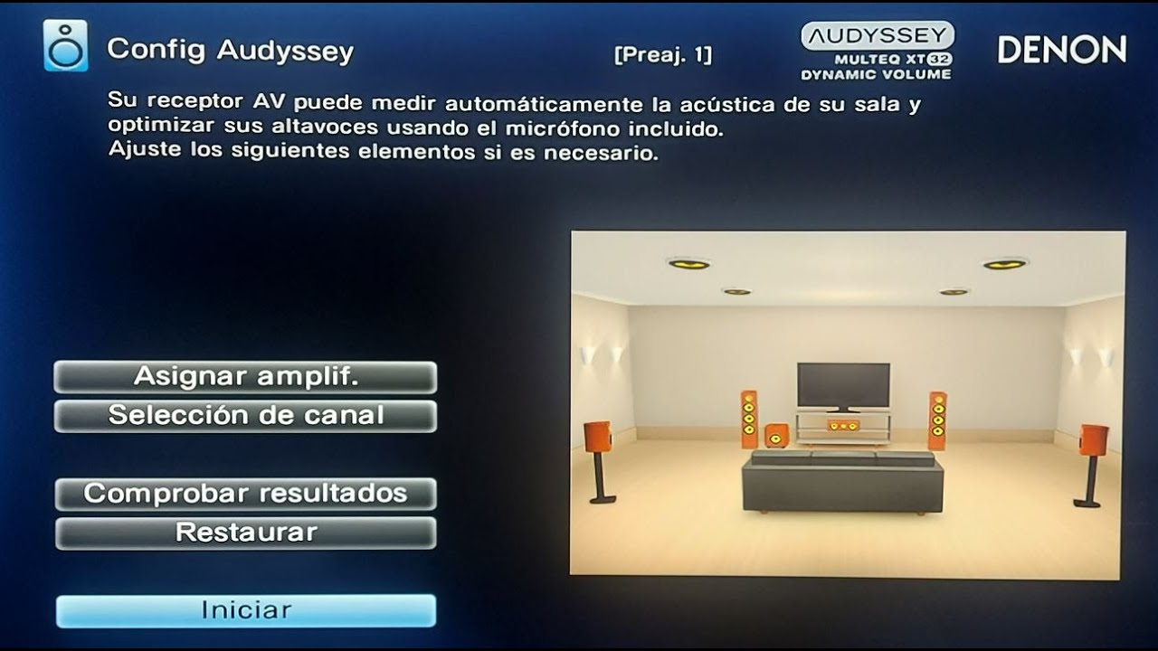 Cátedra 1 Audyssey: Calibración automática