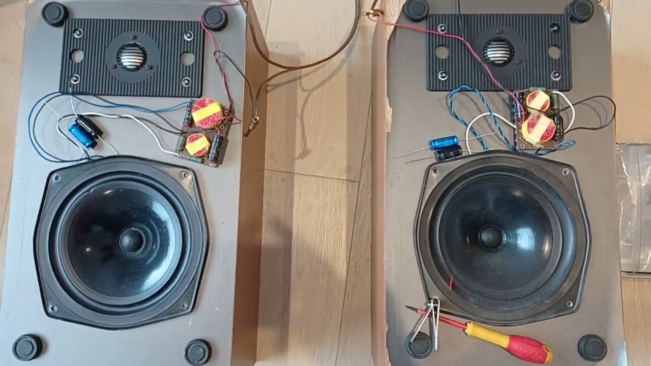 Ep.1 - Aerco Speakers - Upgraded woofers, tweeters and capacitors. Dalesford and Celestion.