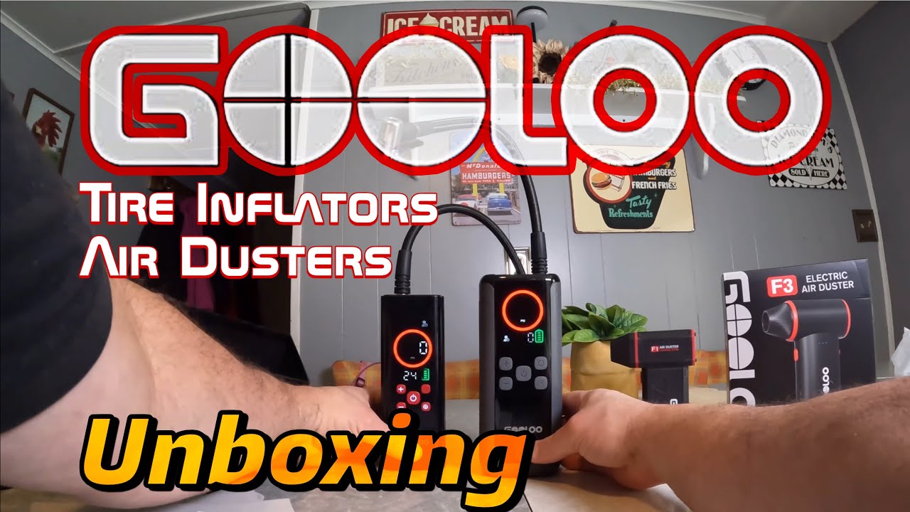 GOOLOO Tire Inflators & Air Dusters | Unboxing Comparison 