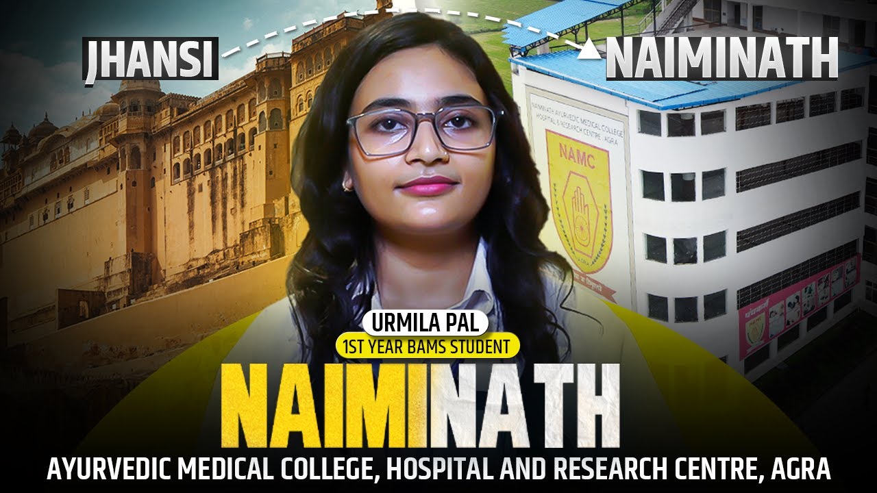 BAMS Student Review | Naiminath Ayurvedic Medical College | NAMC Cut off | #bamsprivatecolleges