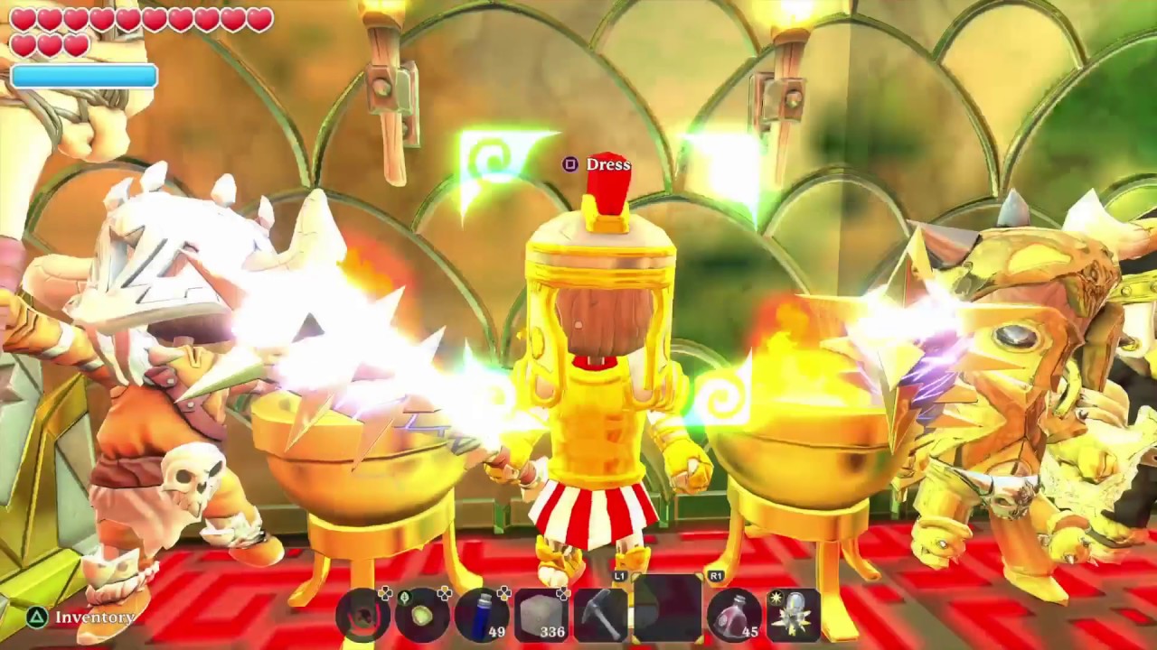 Portal Knights All Warrior armor with rift armor and warrior capes and uncraftable armor V1.63