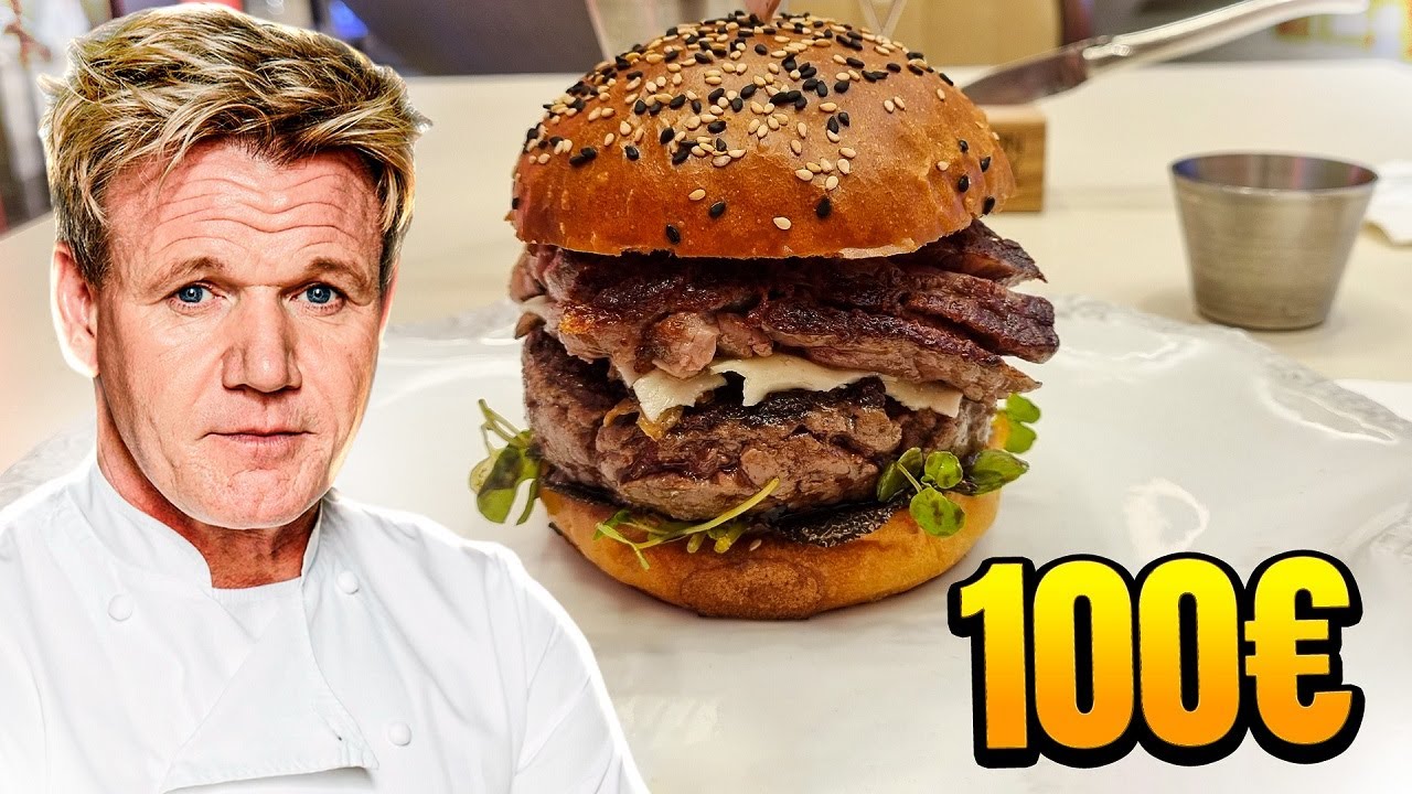 AM MANCAT CEL MAI SCUMP BURGER DE LA GORDON RAMSAY: 100 EURO!
