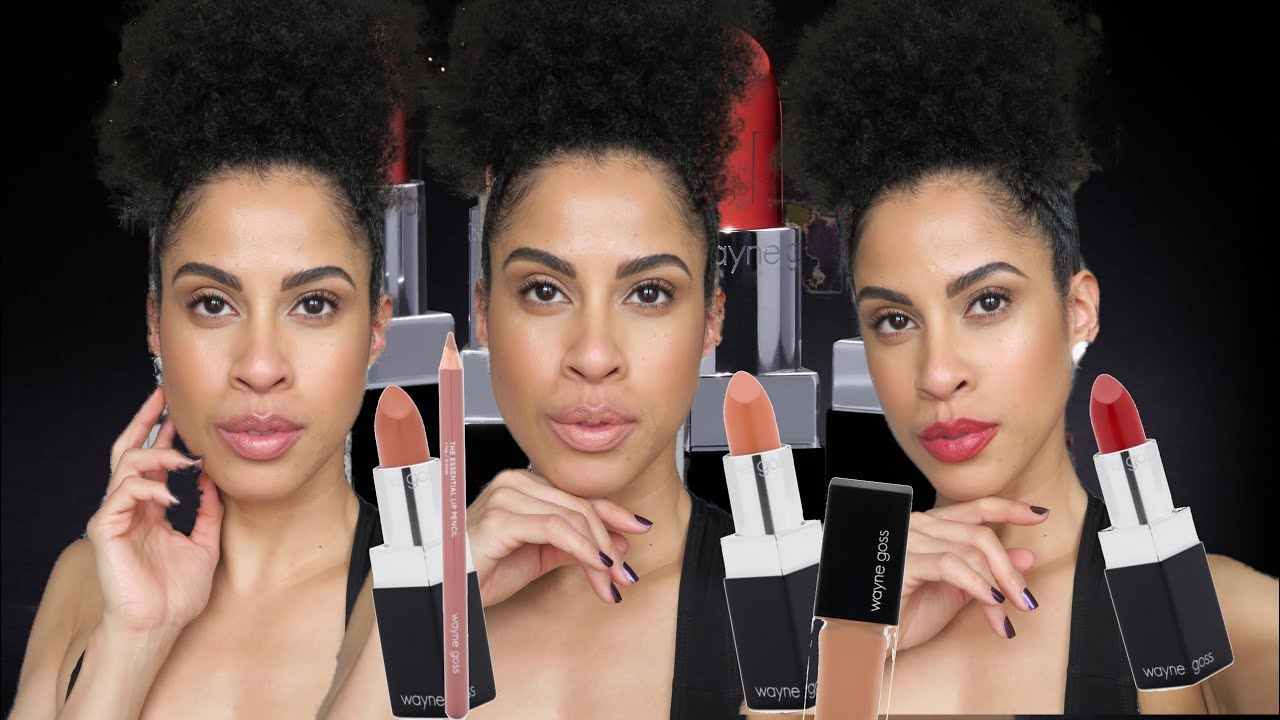 WAYNE GOSS- The Luxury Lip Collection//First Impressions + Swatches | kinkysweat