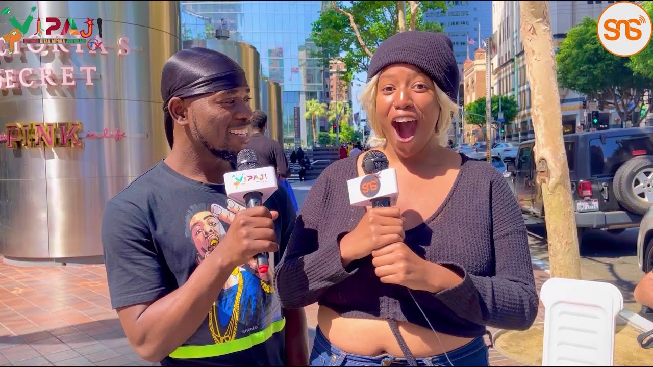 Vunja Mbavu Wamarekani hawa wakijaribu kuongea Kiswahili, Mic ya SnS imetua Los Angeles