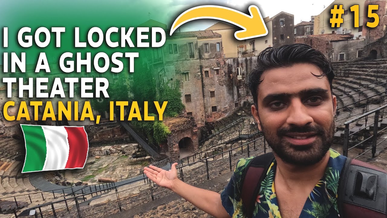 I got locked in an ancient Theater | Study in Italy  | Pakistani Student #pindiwaala #studyinitaly