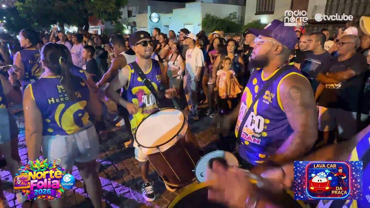AO VIVO com a Concentra&ccedil;&atilde;o do Bloco &Eacute;IssoQueD&aacute;h - NORTE FOLIA Carnaval 2026 em S&atilde;o Jos&eacute; do Norte
