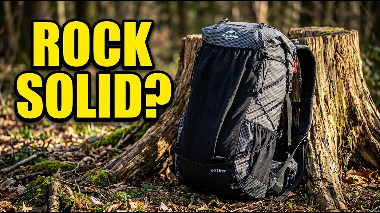 NatureHike Rock 60+5L Backpack | Cold Weather Wild Camping Test #wildcamping #naturehike #backpack