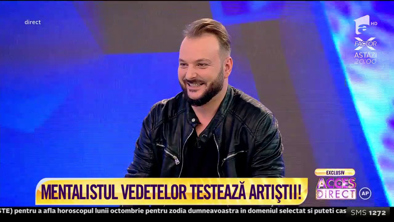 Mentalistul vedetelor, Simion R. Ștefan, l-a speriat pe Valahu