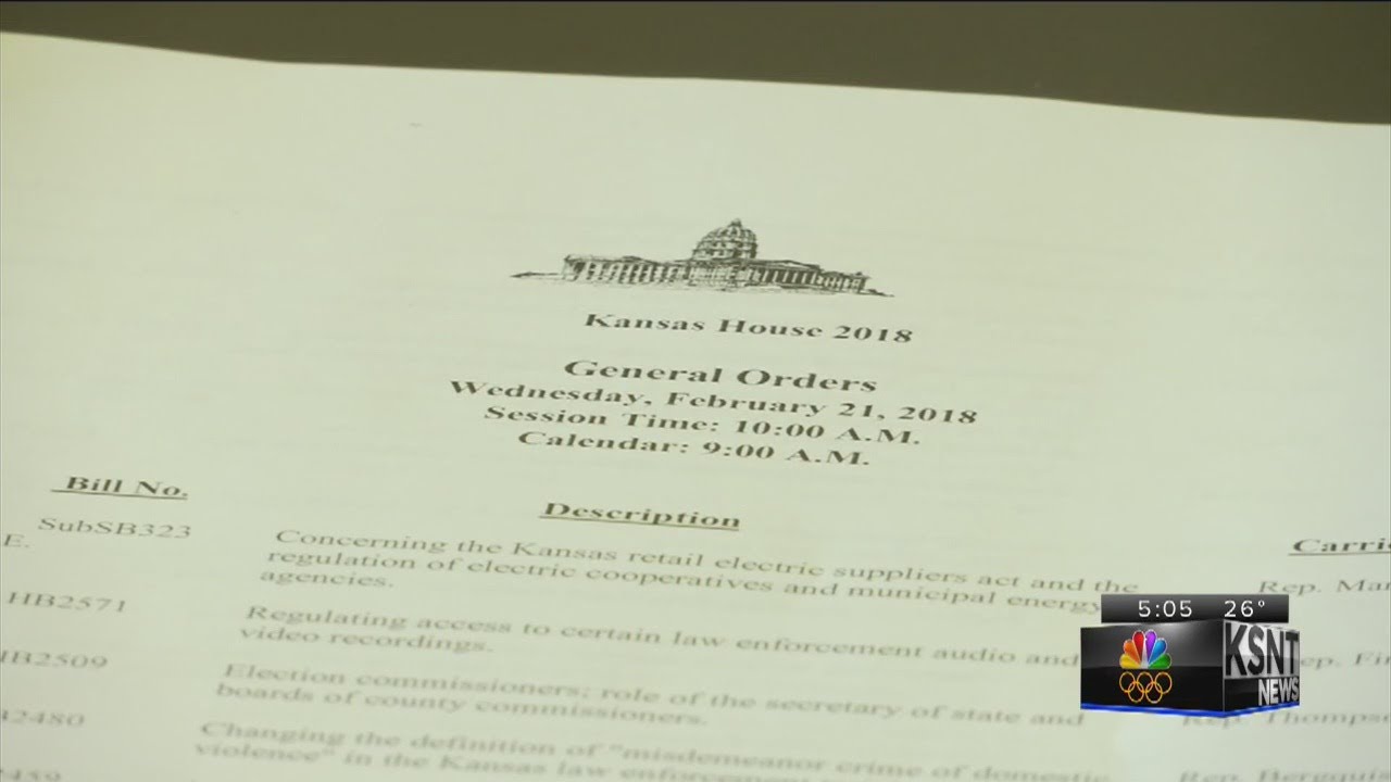 Kansas House quickly passes body cam bill, focuses on transparency