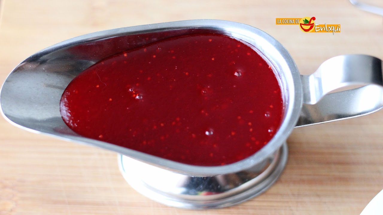 Sirope de fresa casero | La Cocina de Enloqui