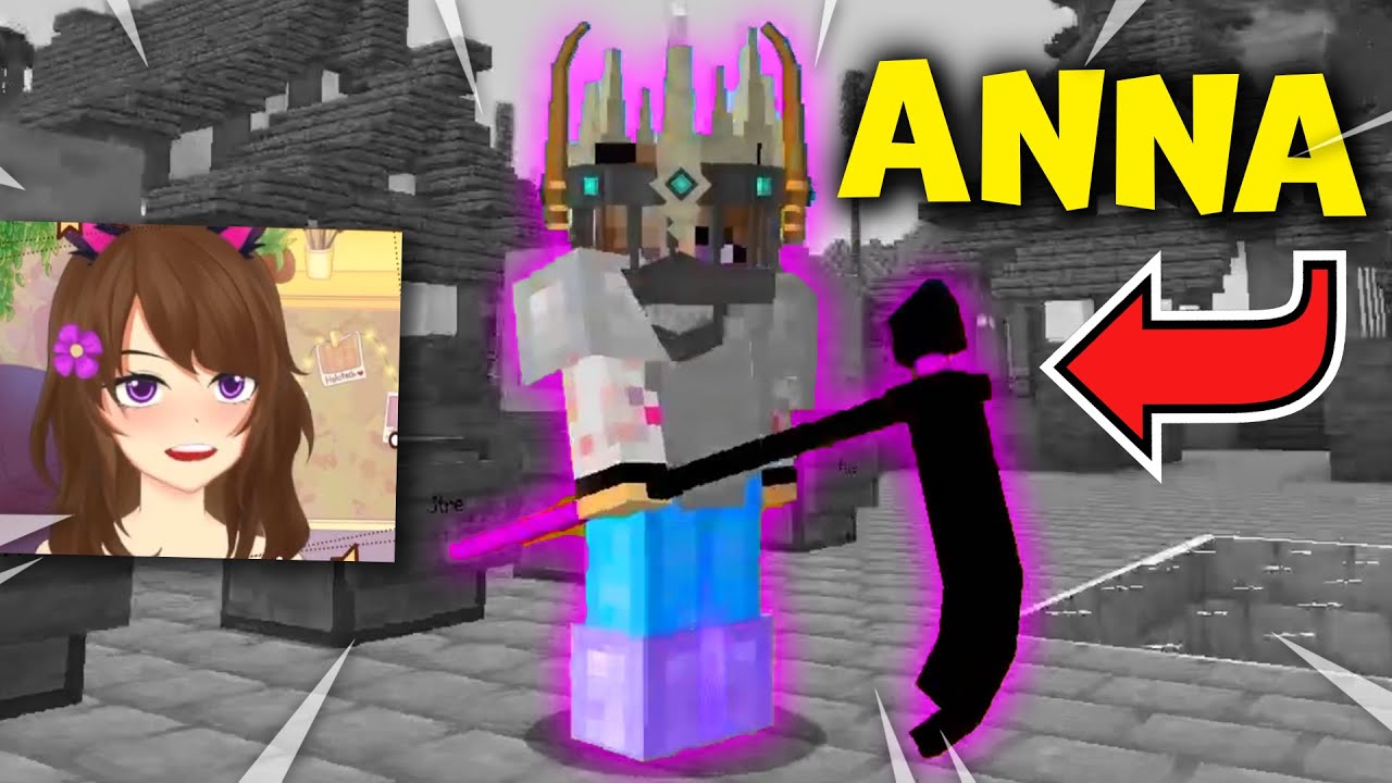 ANNA USA PER LA PRIMA VOLTA LA SUA ARMA ESPLOSIVA SU MINECRAFT IN LIVE!!