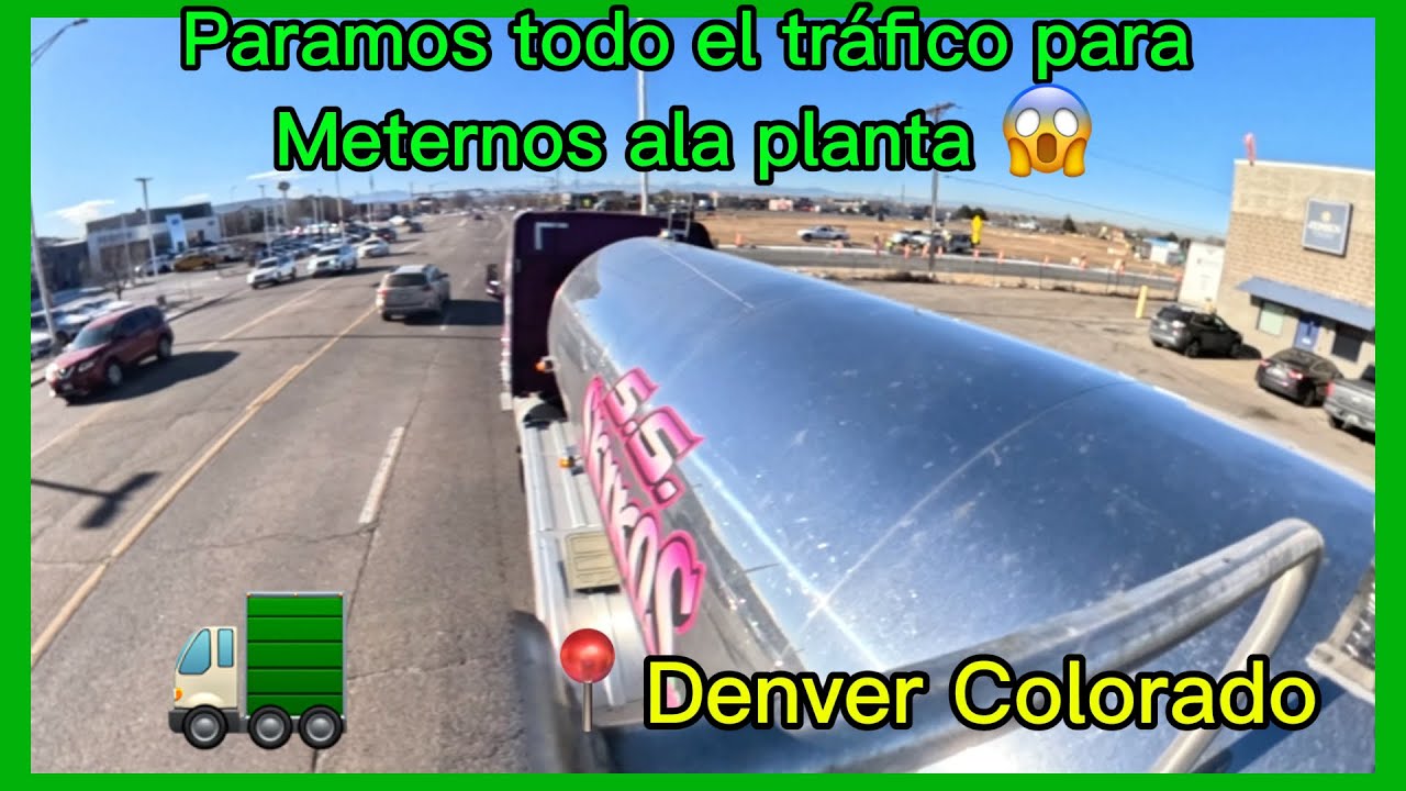 Entregando carga de aceite en shamrock foods ☘️ desde #california #trucking 