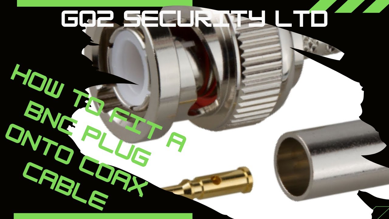 How To Fit A BNC Plug Onto Coax Cable
