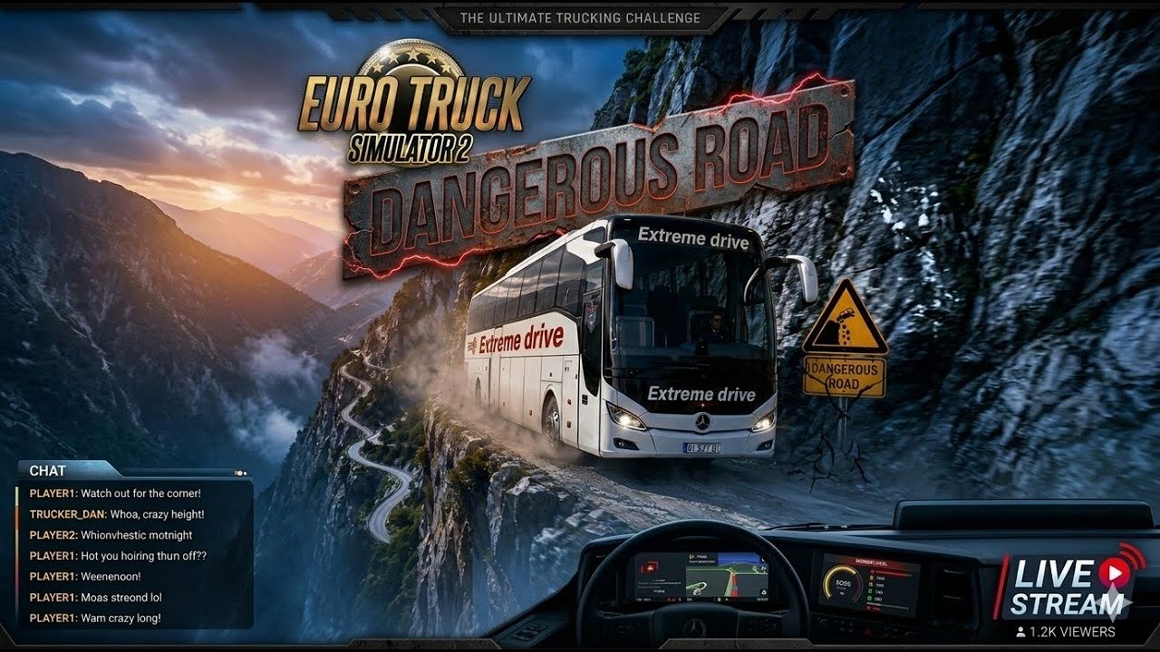 Dangerous roads - ets2