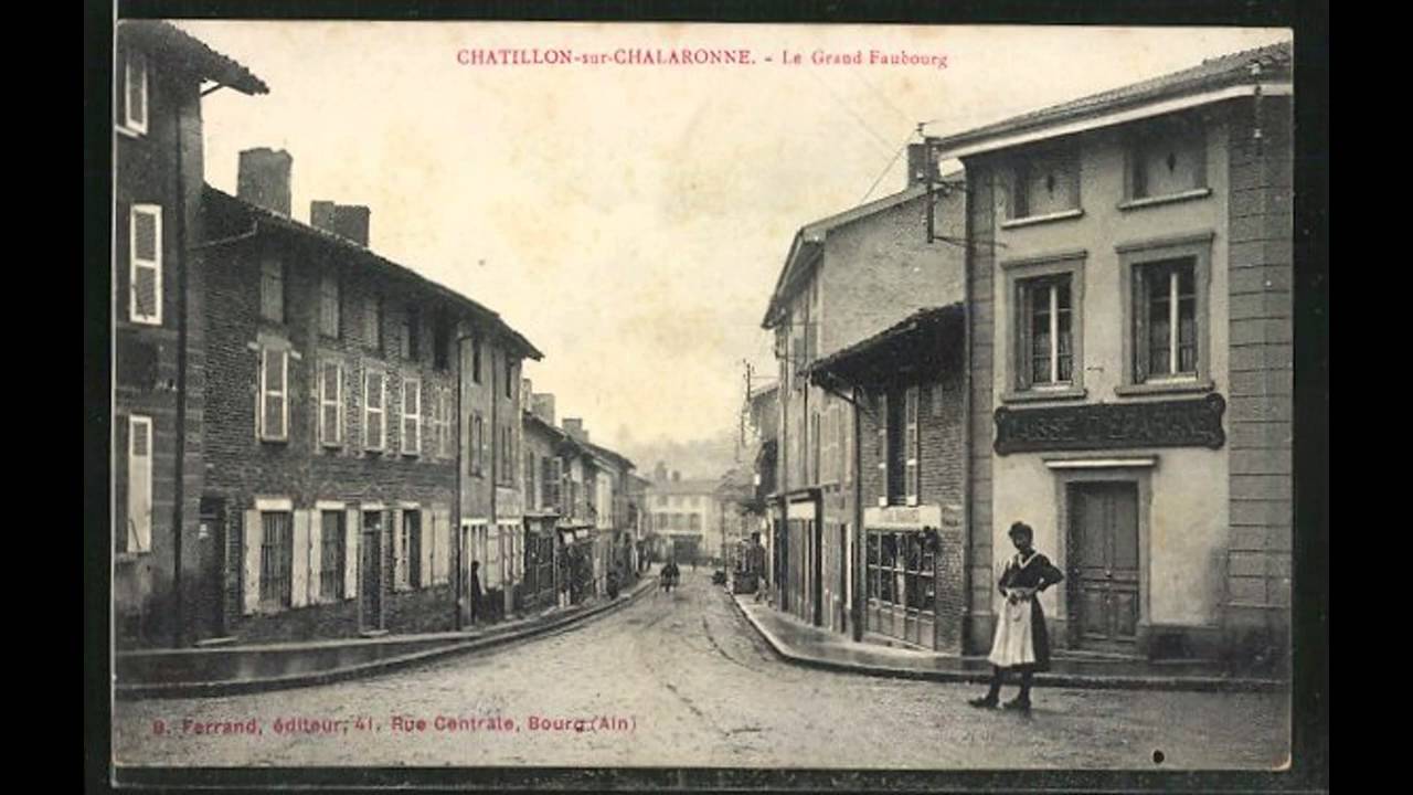 Cartes postales anciennes Chatillon-sur-Chalaronne