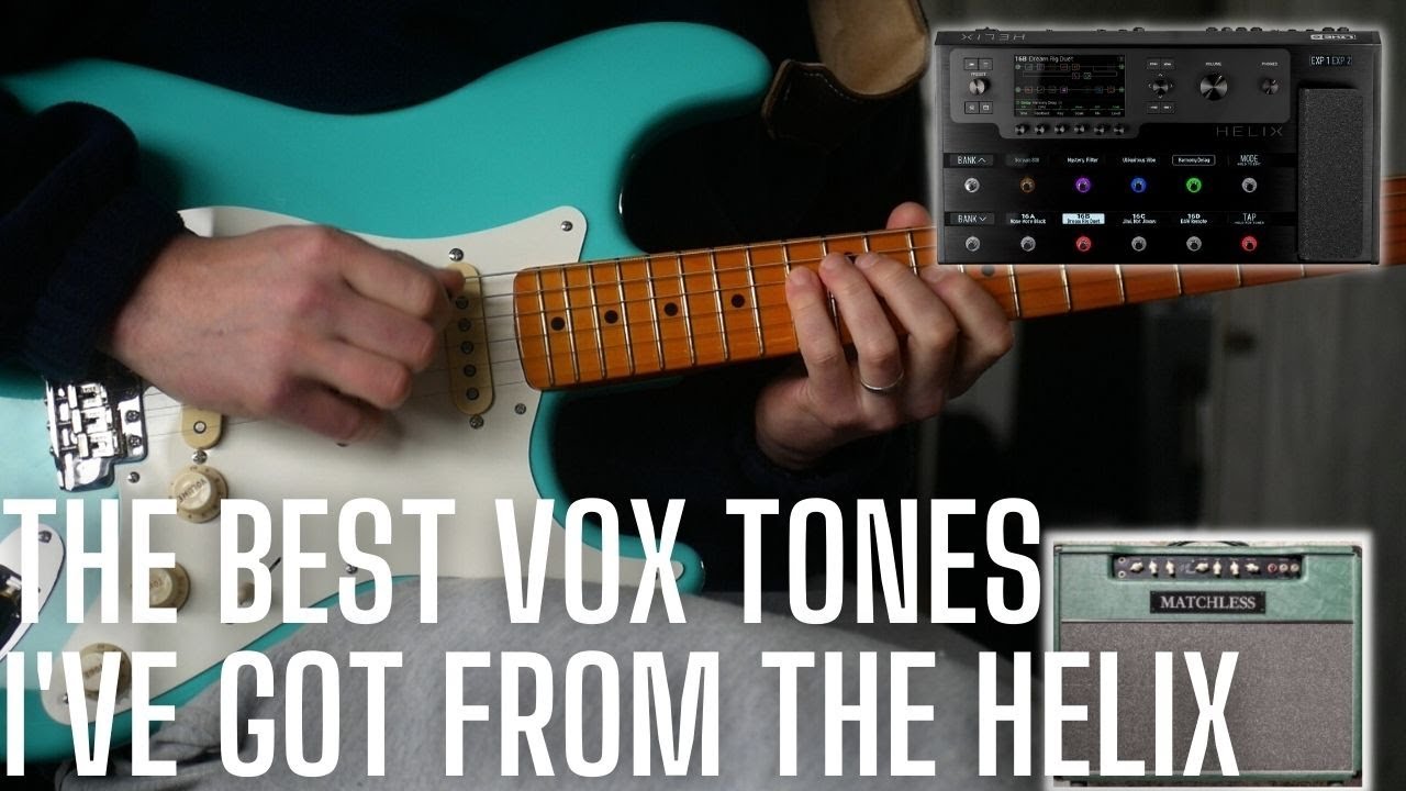 The Best VOX Tones in the Helix I've Ever Dialed In? Matchless DC30 Gigging Preset